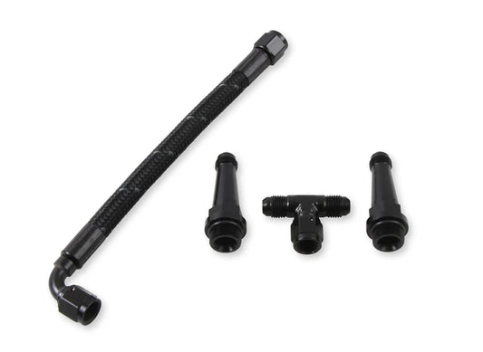 Holley EFI Stealth Crossover Braided Fuel Line Lit - 534-236
