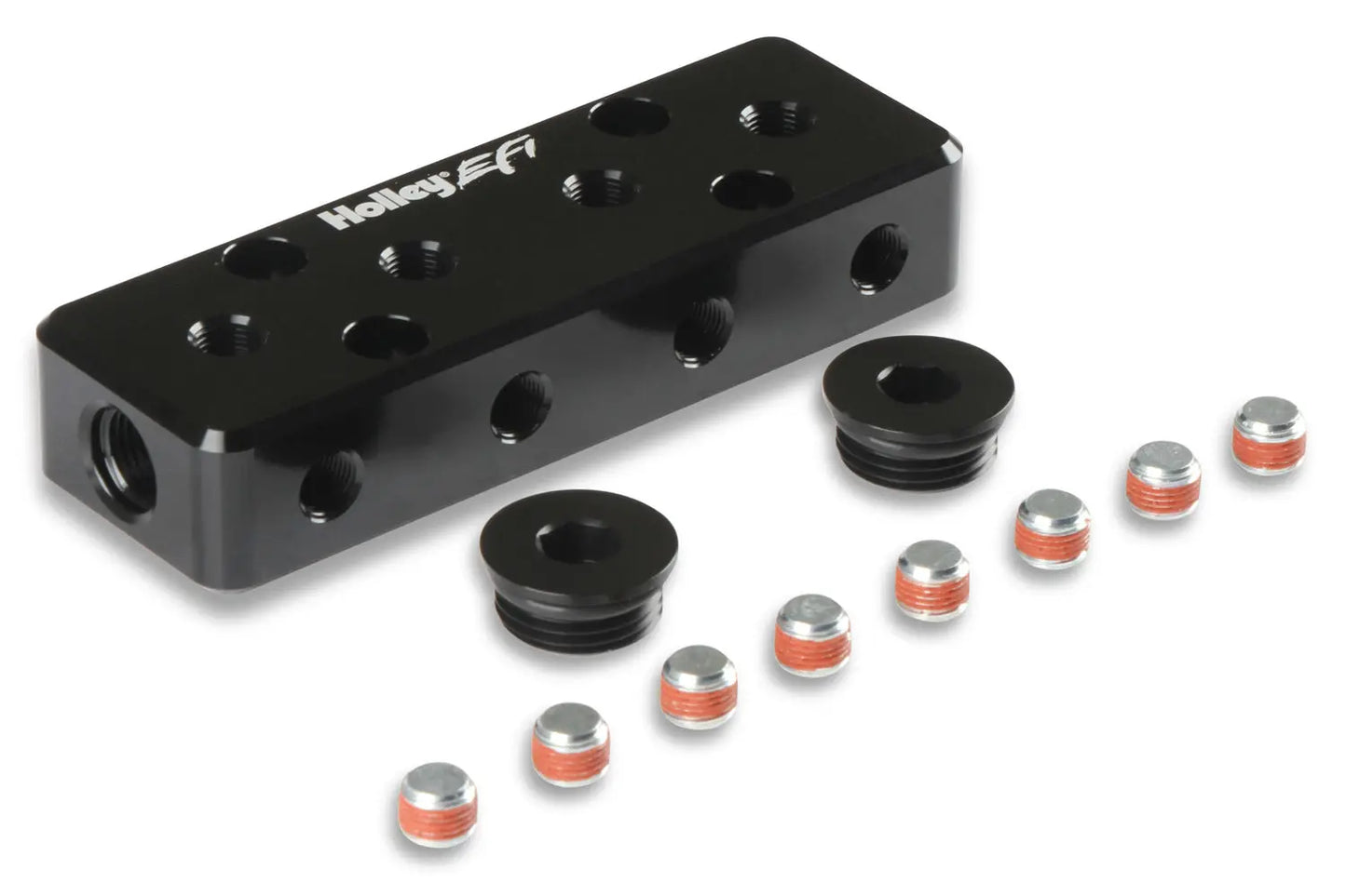 Holley EFI Vacuum Manifold - w/12 1/8npt Ports - 534-52