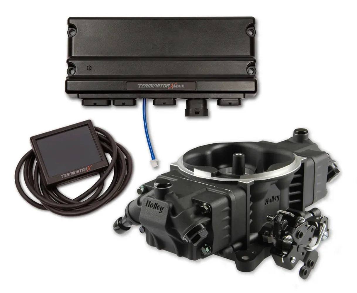 Holley Terminator X MAX STEALTH 4150 EFI Kit w/Trans Con - 550-1012