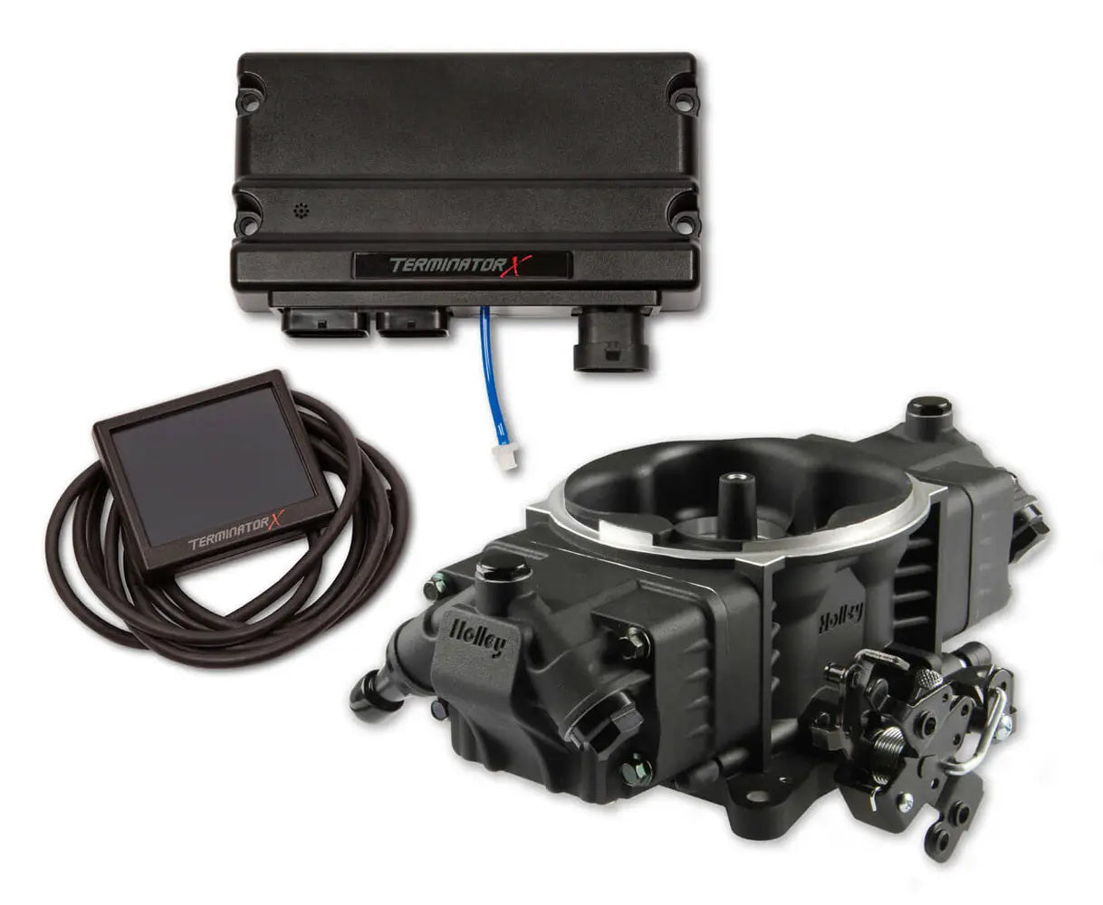 Holley Terminator X Stealth EFI System - 4150  GM 58X LS - 550-1061
