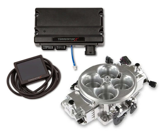 Holley Terminator X Stealth 4500 - 8 Injectors Shiny - 550-1070