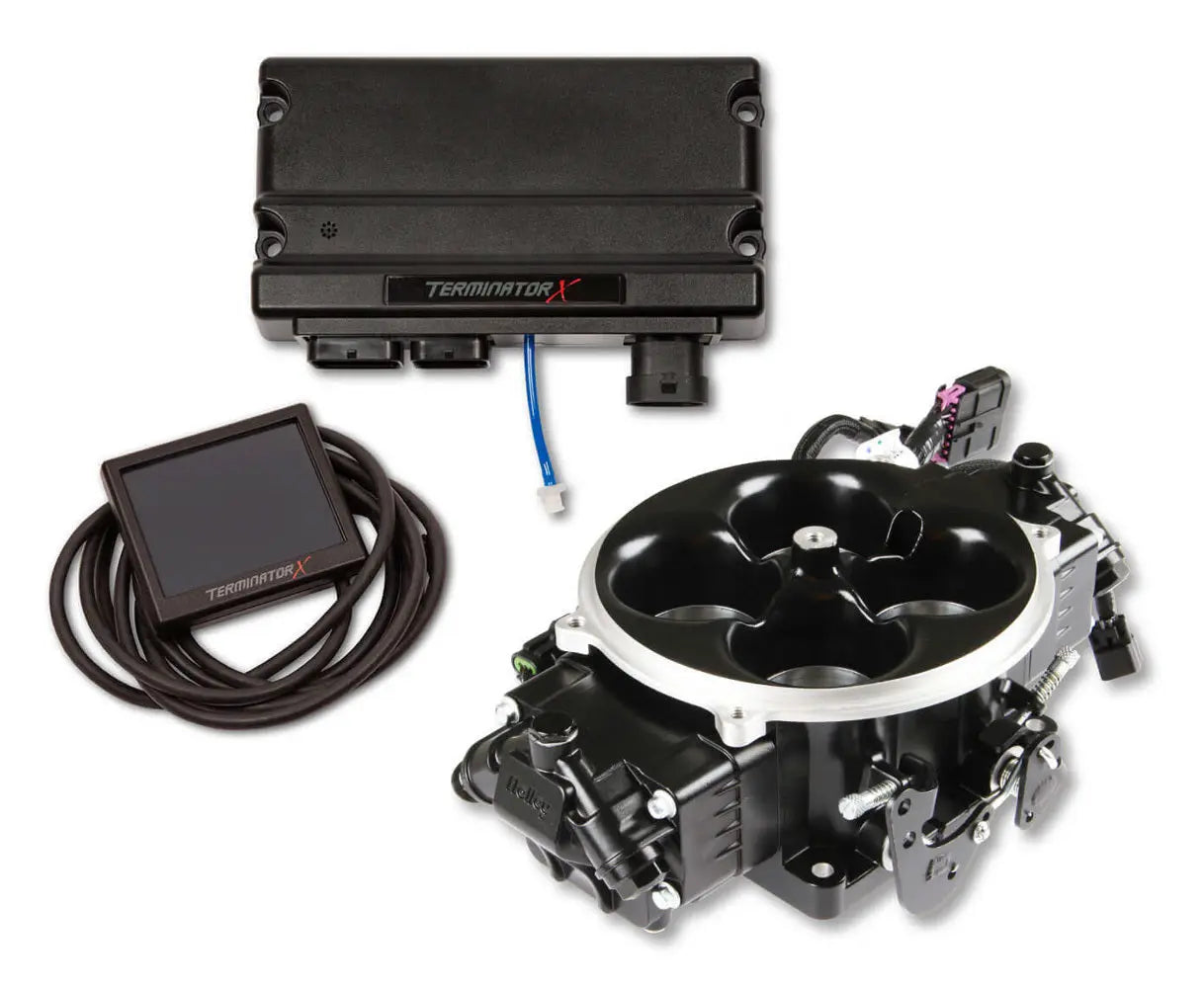 Holley Terminator X Stealth 4500 - 8 Injectors Black - 550-1071
