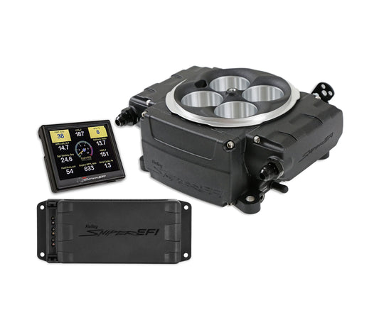 Holley Sniper 2 EFI Kit Black w/PDM - 550-511-3PX