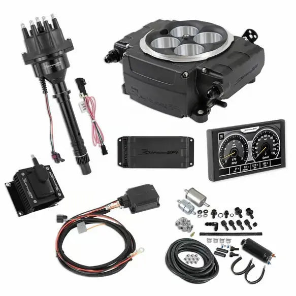 Holley Sniper 2 EFI Master Kit SBC - Black - 550-511-5PK-SBC