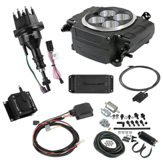 Holley Sniper 2 EFI Bundle Kit SBF BLACK - 550-511-BPK-SBF