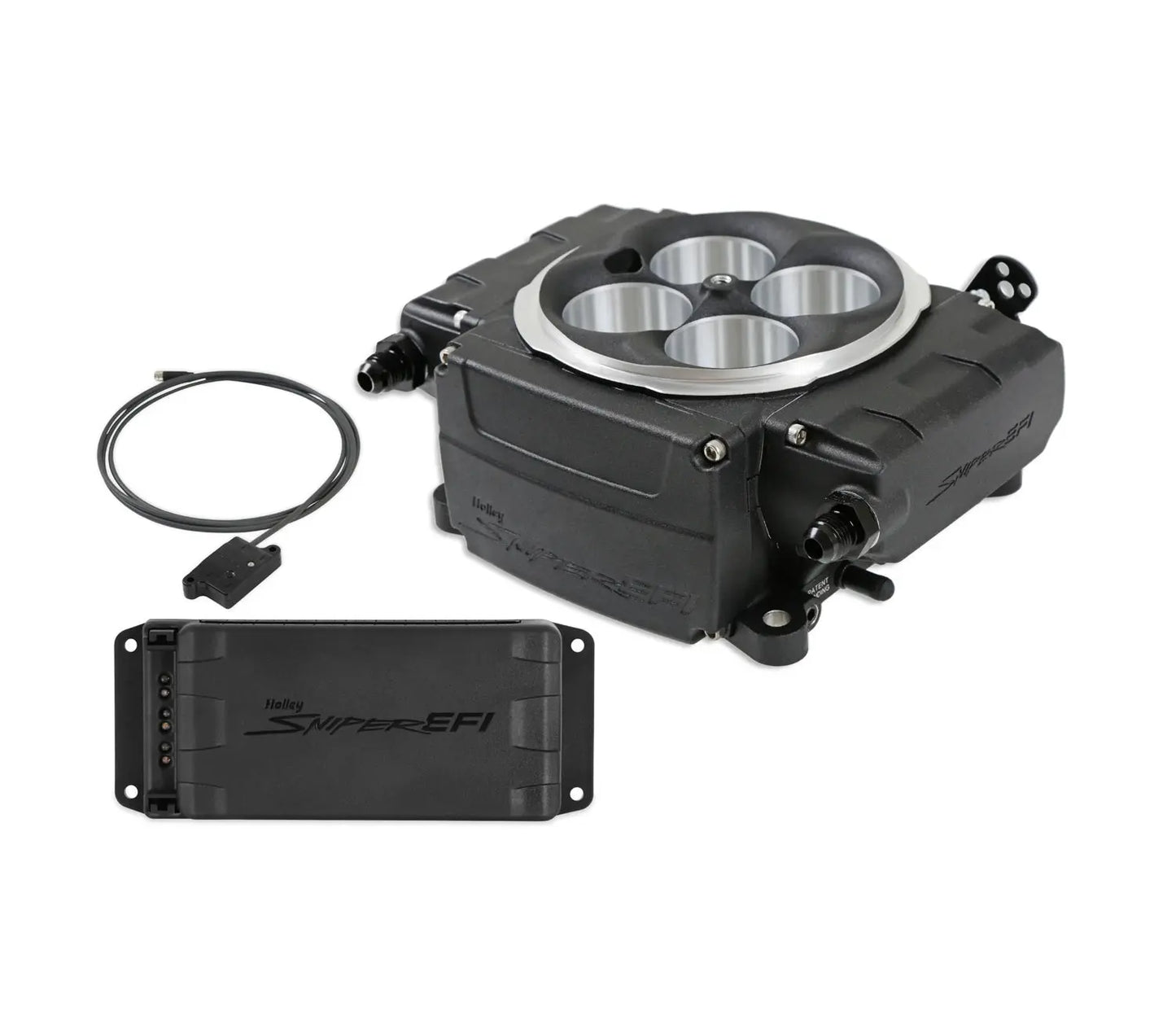 Holley Sniper-2 EFI Kit w/PDM Black - 550-511-BPX