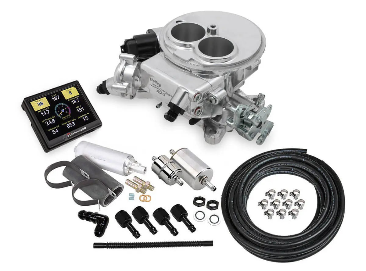 Holley Sniper 2300 EFI Master Kit Shiny Finish - 550-849K