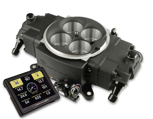 Holley Sniper EFI Stealth 4150 Black Finish - 550-871