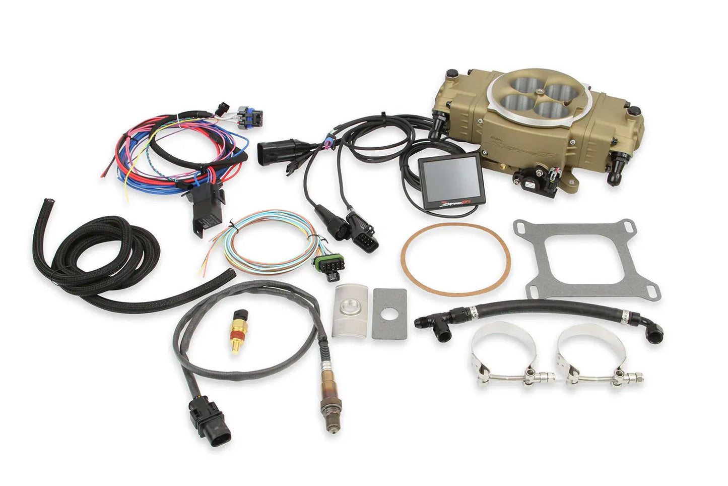 Holley Sniper EFI Stealth 4150 Gold Finish - 550-872