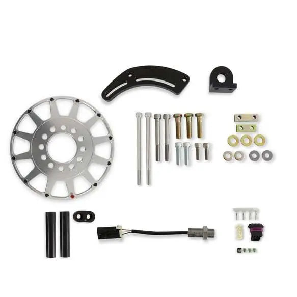 Holley 8IN 12-1X Crank Trigger Kit GM LS Hall Effect - 556-174