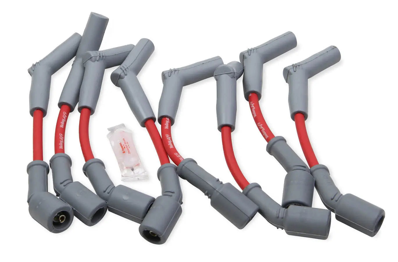 Holley LS 6.2L Spark Plug Wire Set 45-Deg Red - 561-102