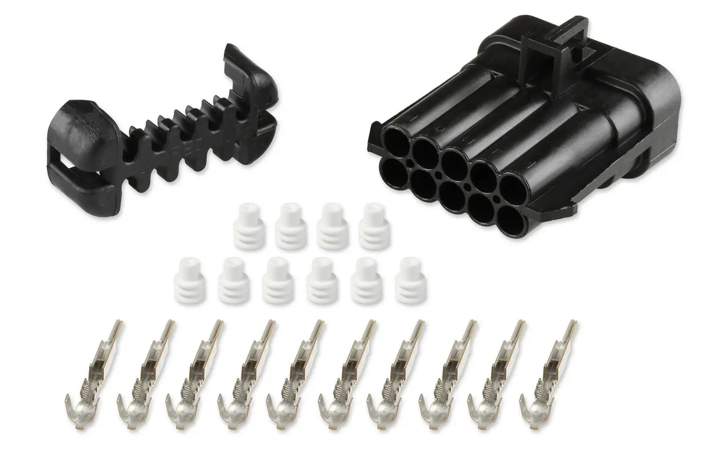 Holley Ignition Sub-Harness Male Connector  10-PIn - 570-204