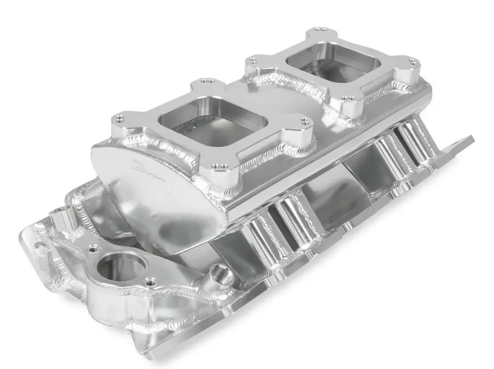 Holley BBC Sniper SM Fabricated Intake Manifold - Carb - 835061
