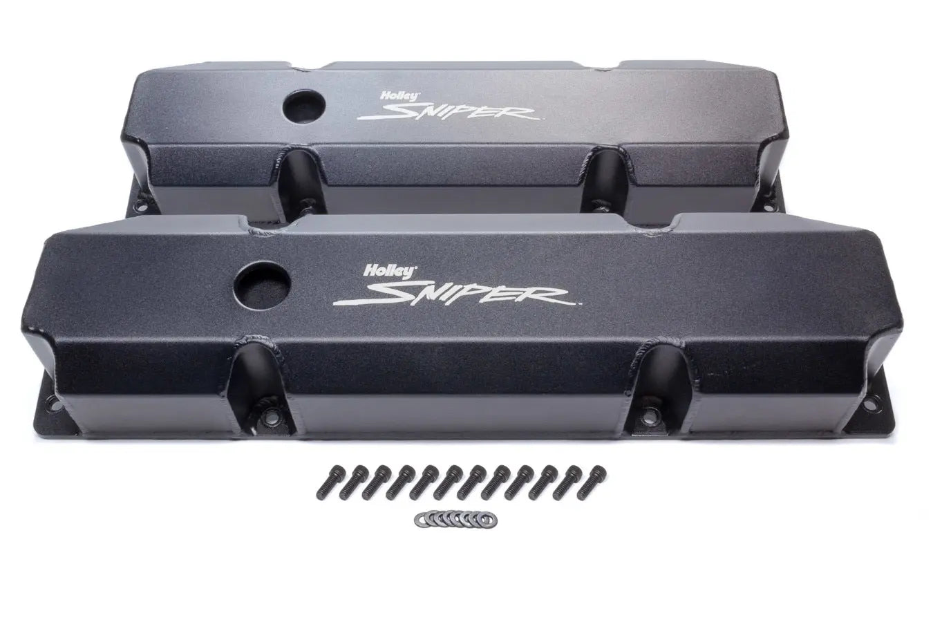 Holley Sniper Fabricated Valve Covers  BBM Tall - 890005B