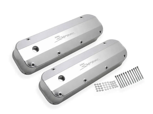 Holley Sniper Fabricated Valve Covers  BBF 429/460 Tall - 890007