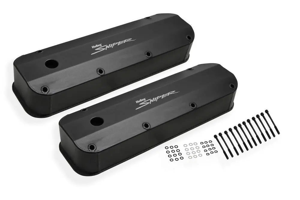 Holley Sniper Fabricated Valve Covers  BBF 429/460 Tall - 890007B