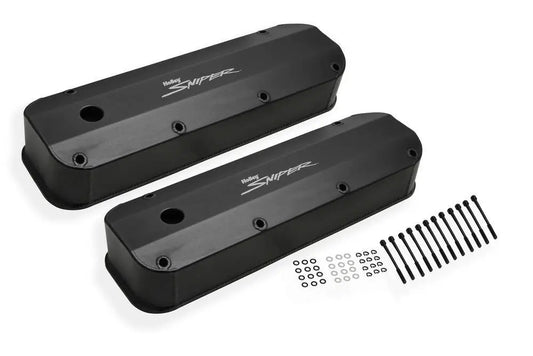 Holley Sniper Fabricated Valve Covers  BBF 429/460 Tall - 890007B