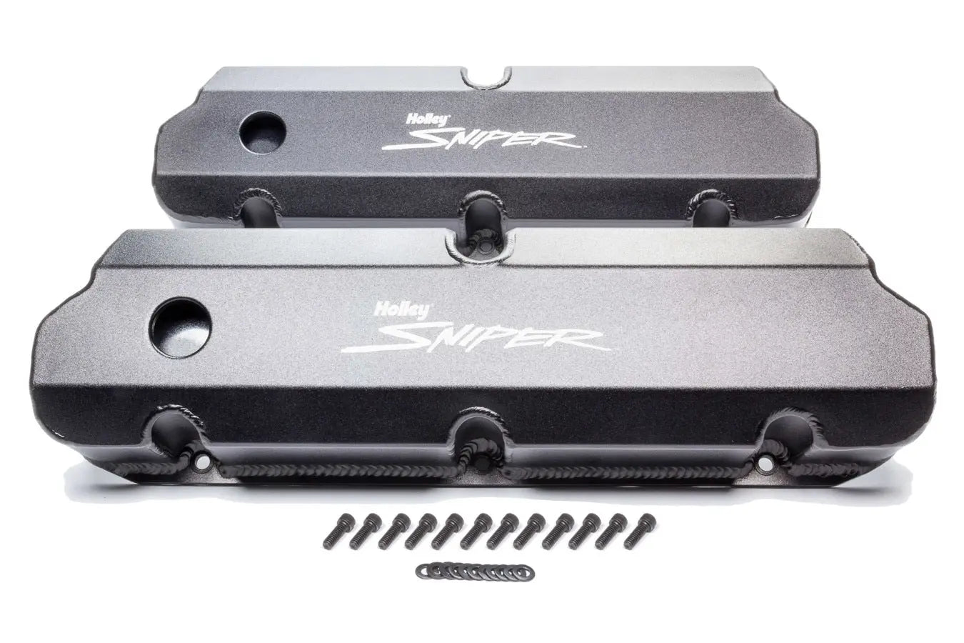 Holley Sniper Fabricated Valve Covers  SBF Tall - 890011B
