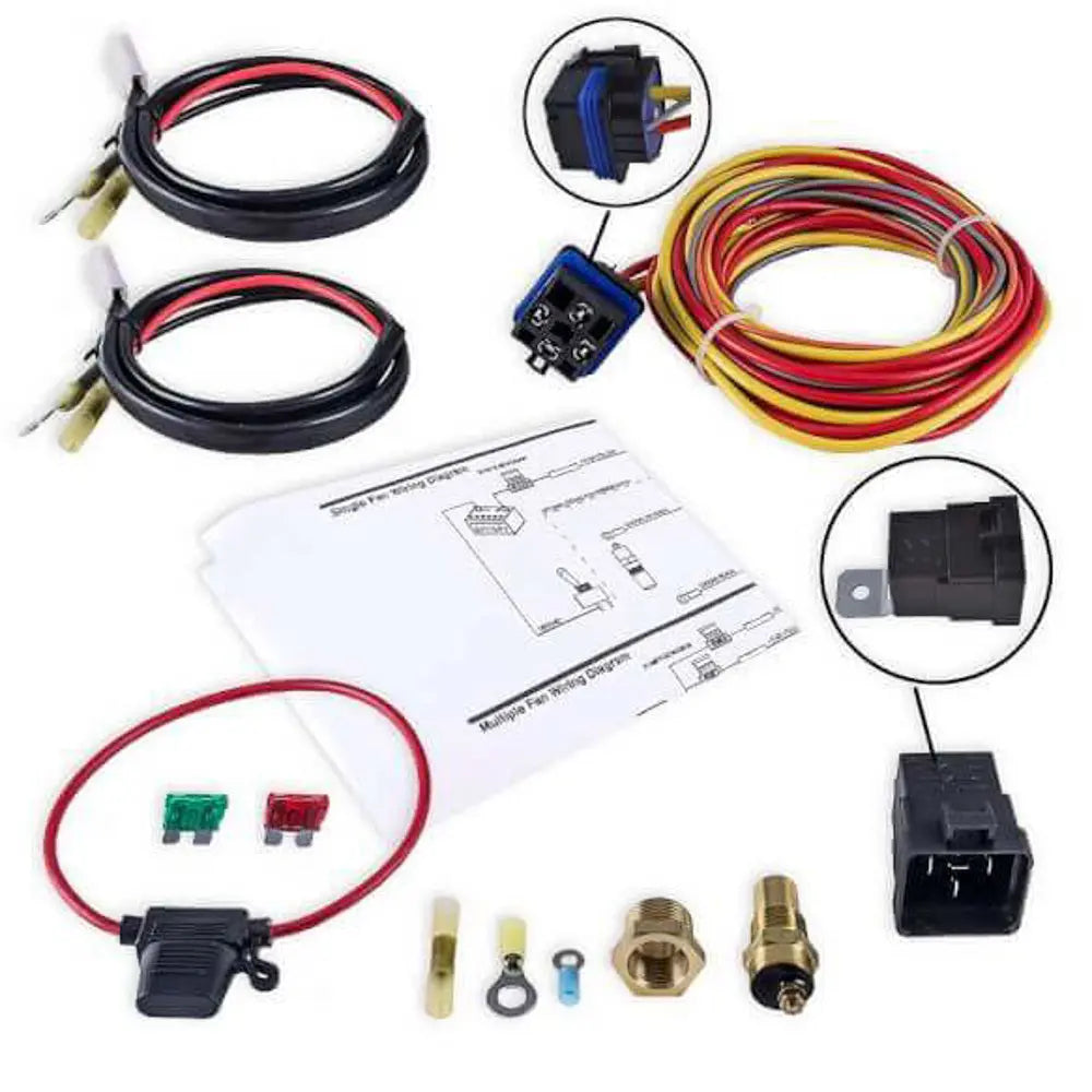 Holley Electric Relay Kit - For Frostbite Fan/Shroud Sys - FB403