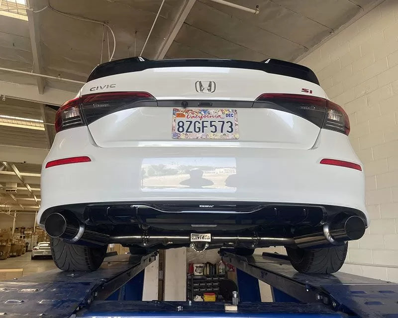 Invidia 2022+ Honda Civic Si (1.5T) 70mm N1 Cat Back Exhaust - Burnt TI Tips Invidia