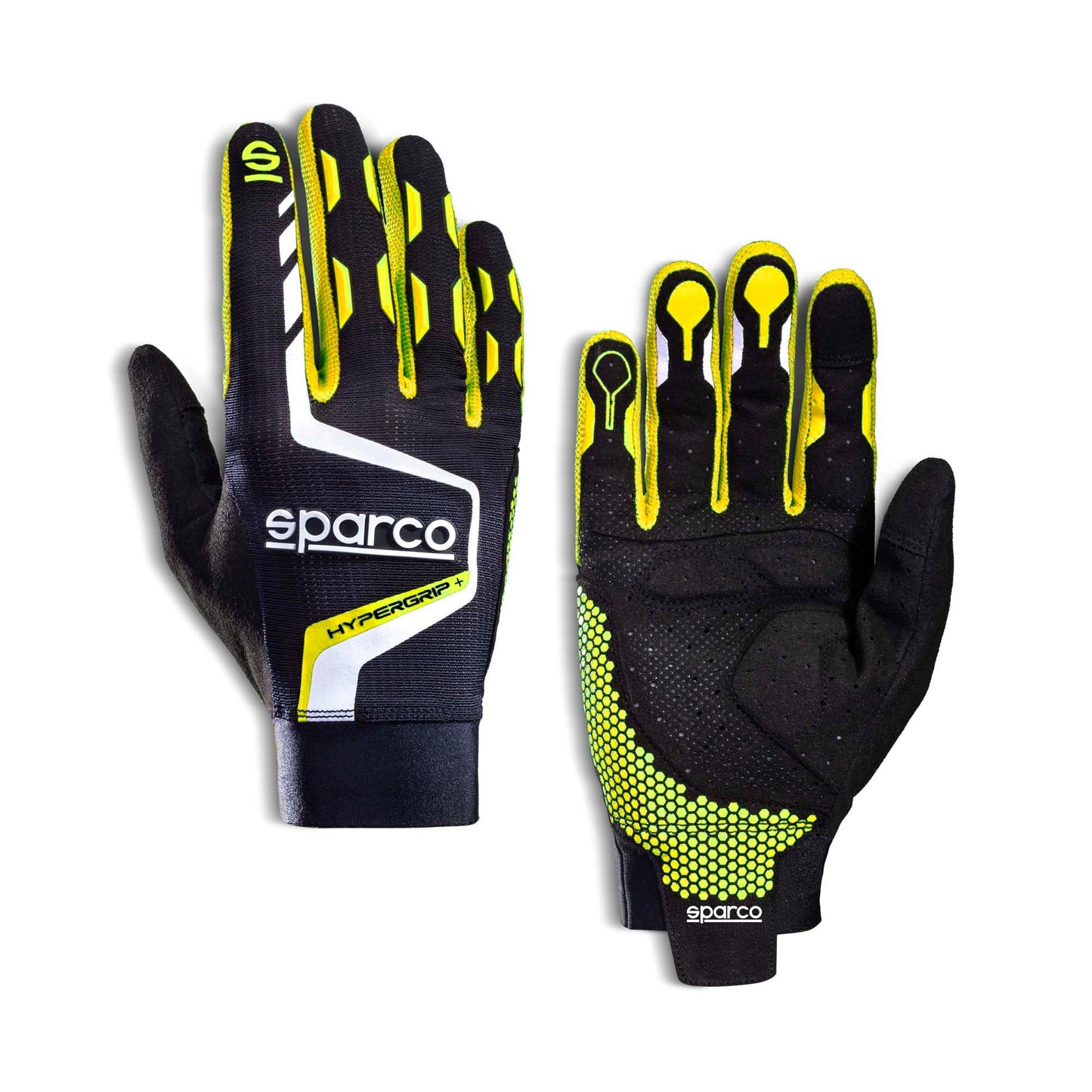 Sparco Glove Hypergrip+ 12 Black/Yel