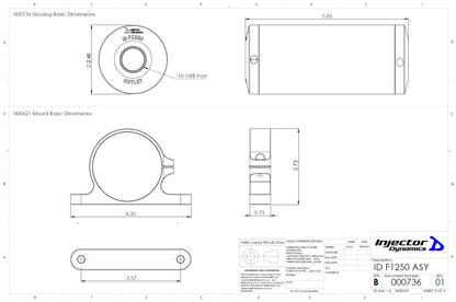 Injector Dynamics ID-F1250 Fuel Filter - IDF1250 Injector Dynamics