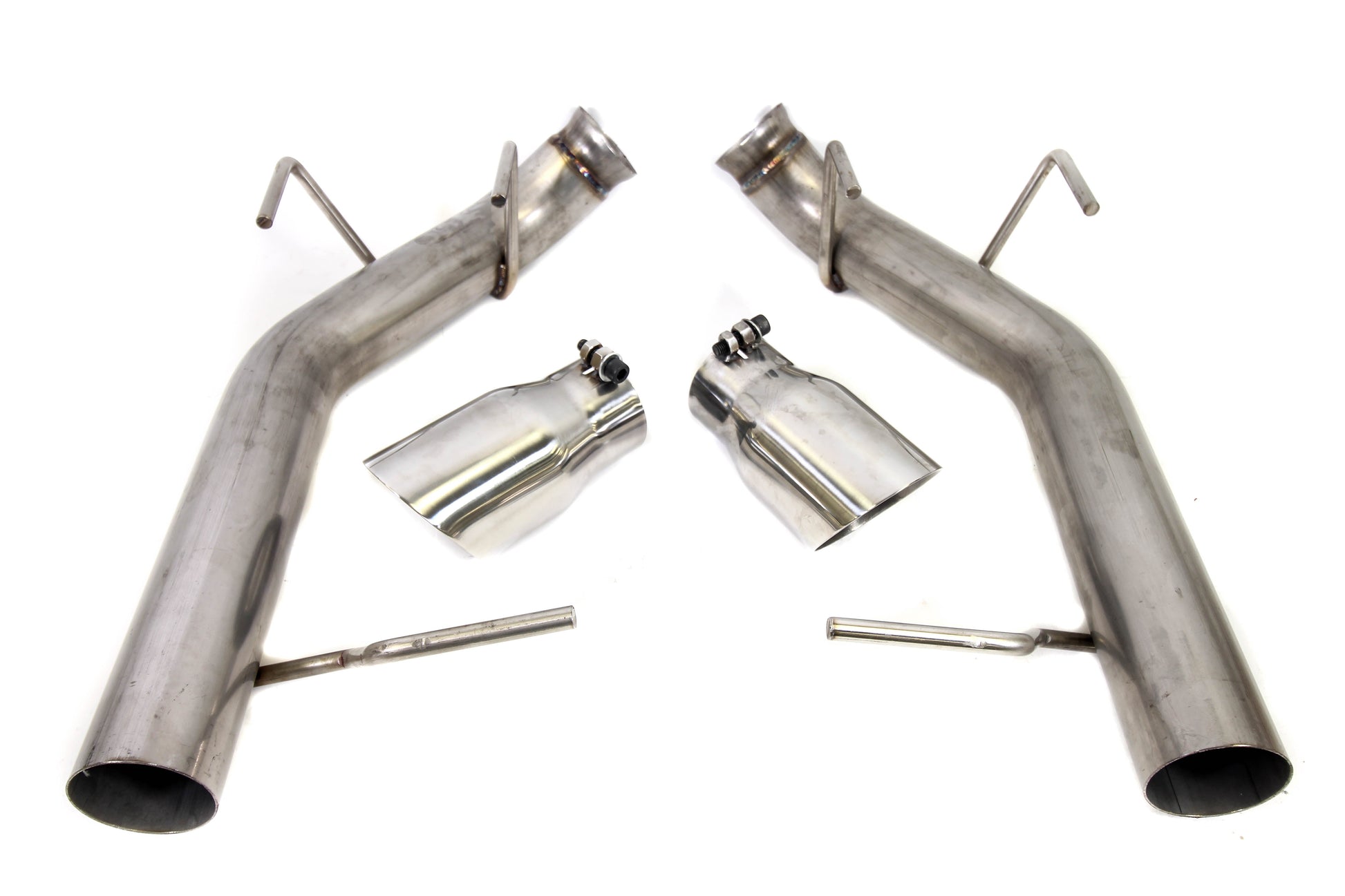 PLM 3.0" Dual Axle Back Exhaust Pipe Kit Mustang 2011 - 2014 V8 GT PrivateLabelMfg