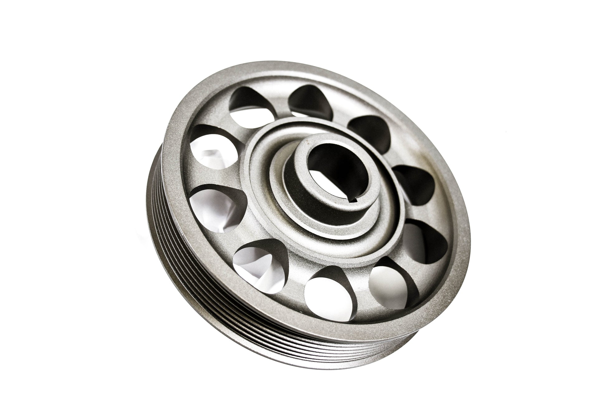 Precision Works Aluminum Crankshaft Crank Pulley Fits Honda Civic FD K20 06-11 PrivateLabelMfg