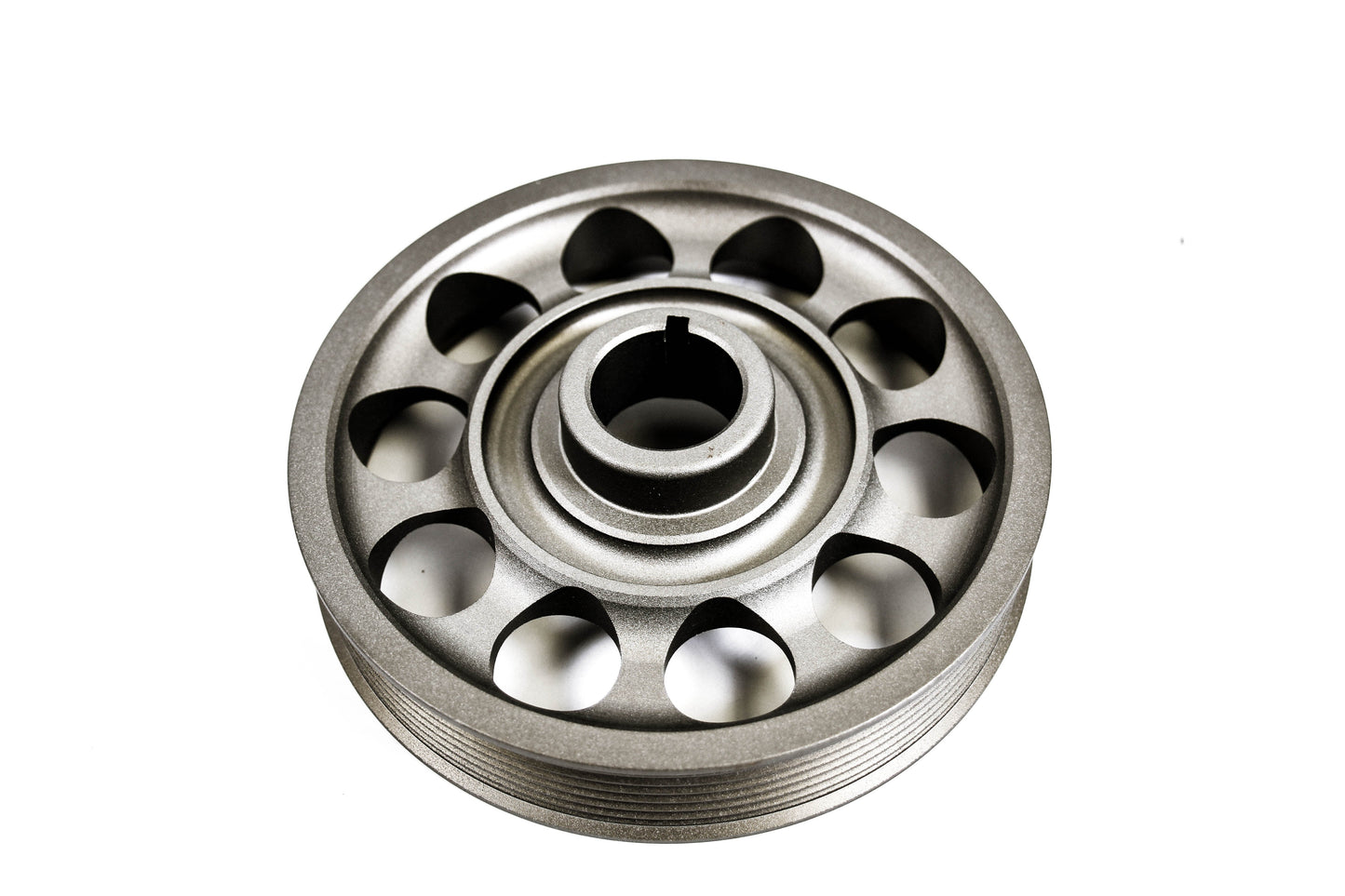 Precision Works Aluminum Crankshaft Crank Pulley Fits Honda Civic FD K20 06-11 PrivateLabelMfg