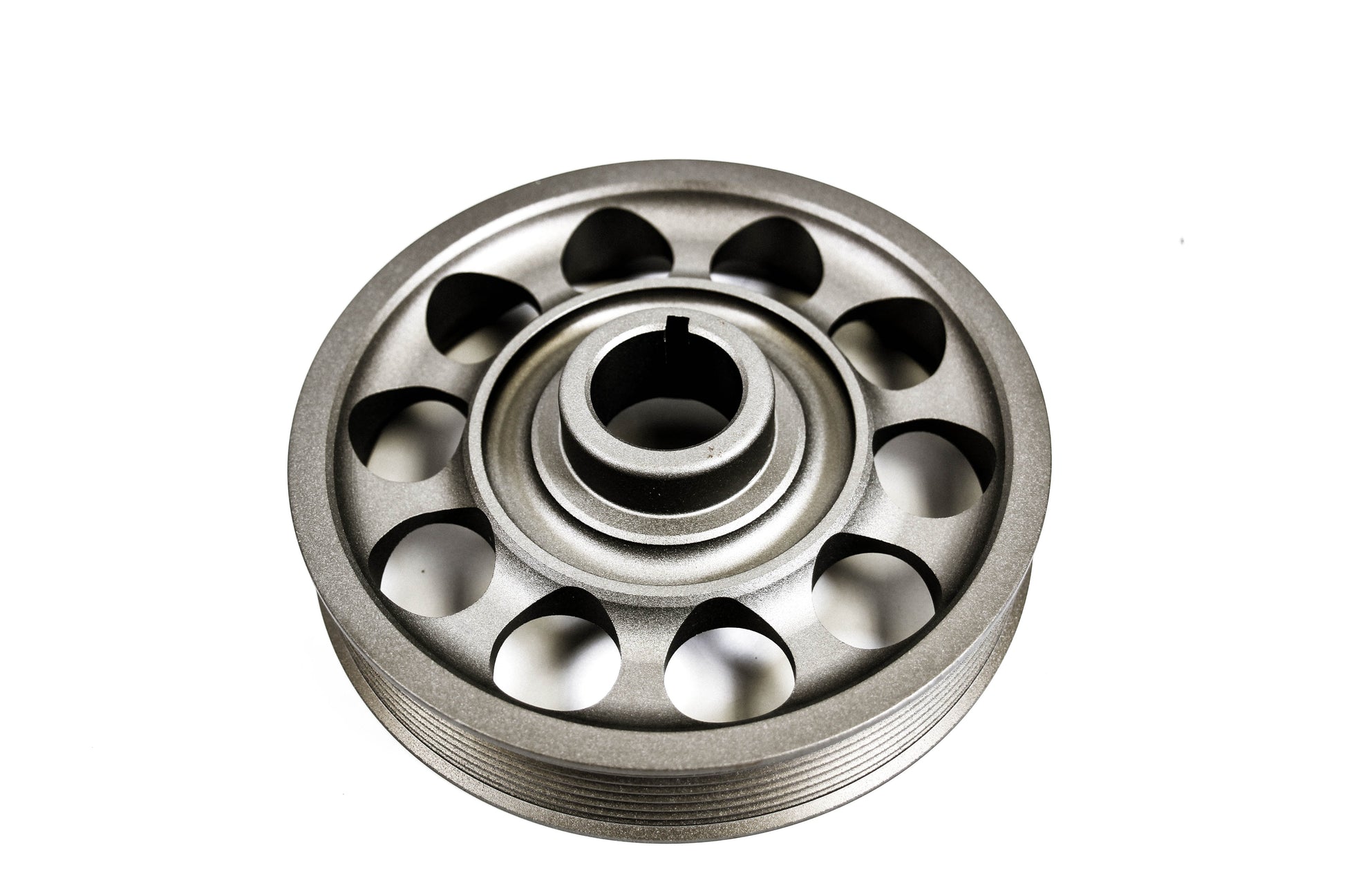 Precision Works Aluminum Crankshaft Crank Pulley Fits Honda Civic FD K20 06-11 PrivateLabelMfg