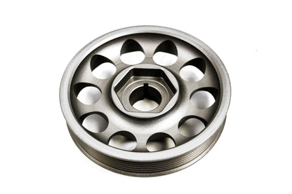 Precision Works Aluminum Crankshaft Crank Pulley Fits Honda Civic FD K20 06-11 PrivateLabelMfg