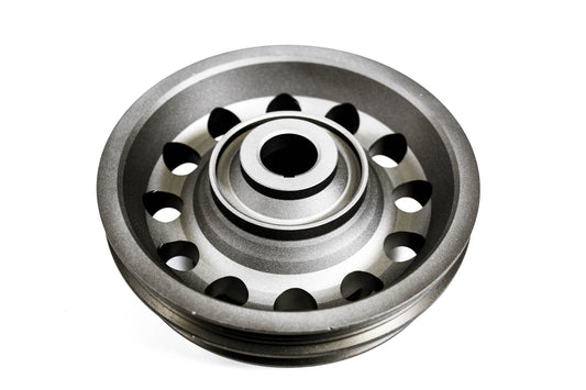 Precision Works Aluminum Crank Crankshaft Pulley 92-95 Civic & 93-95 Del Sol PrivateLabelMfg