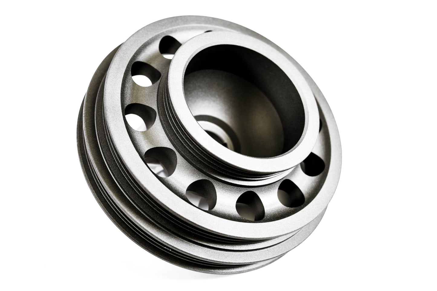 Precision Works Aluminum Crank Crankshaft Pulley 92-95 Civic & 93-95 Del Sol PrivateLabelMfg