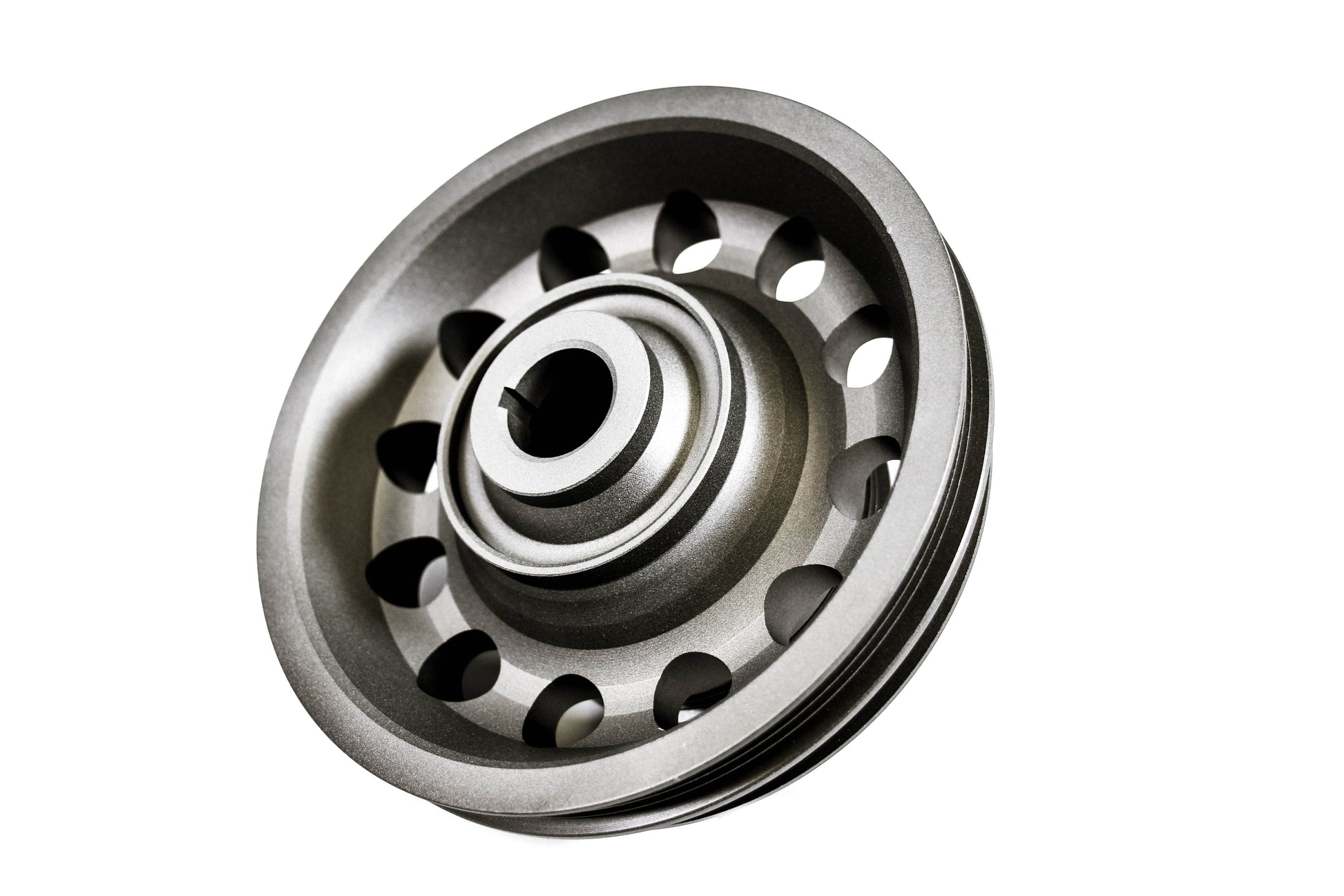 Precision Works Aluminum Crank Crankshaft Pulley 92-95 Civic & 93-95 Del Sol PrivateLabelMfg