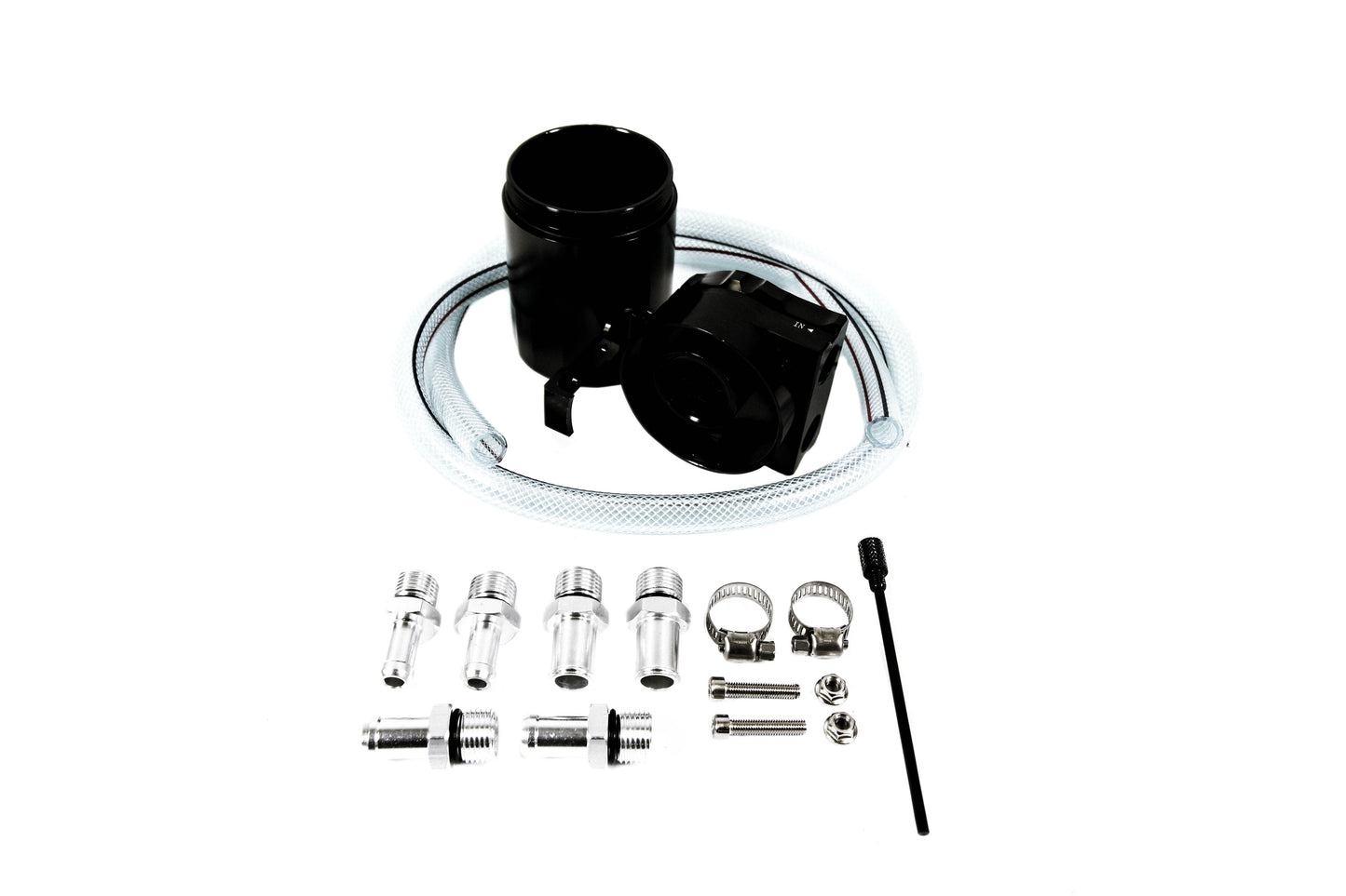 PLM Baffled Oil Catch Can - Dipstick PrivateLabelMfg