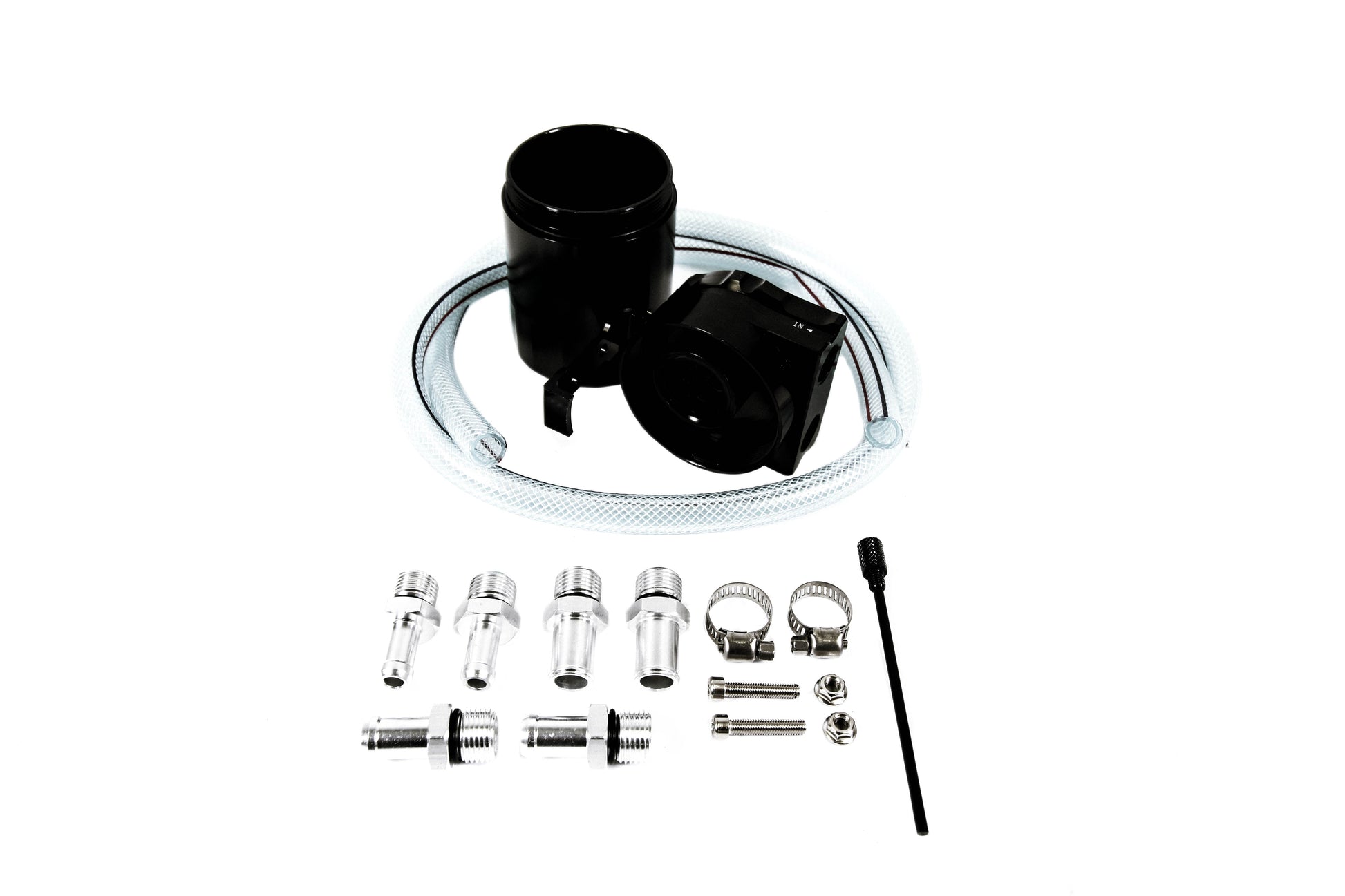 PLM Baffled Oil Catch Can - Dipstick PrivateLabelMfg