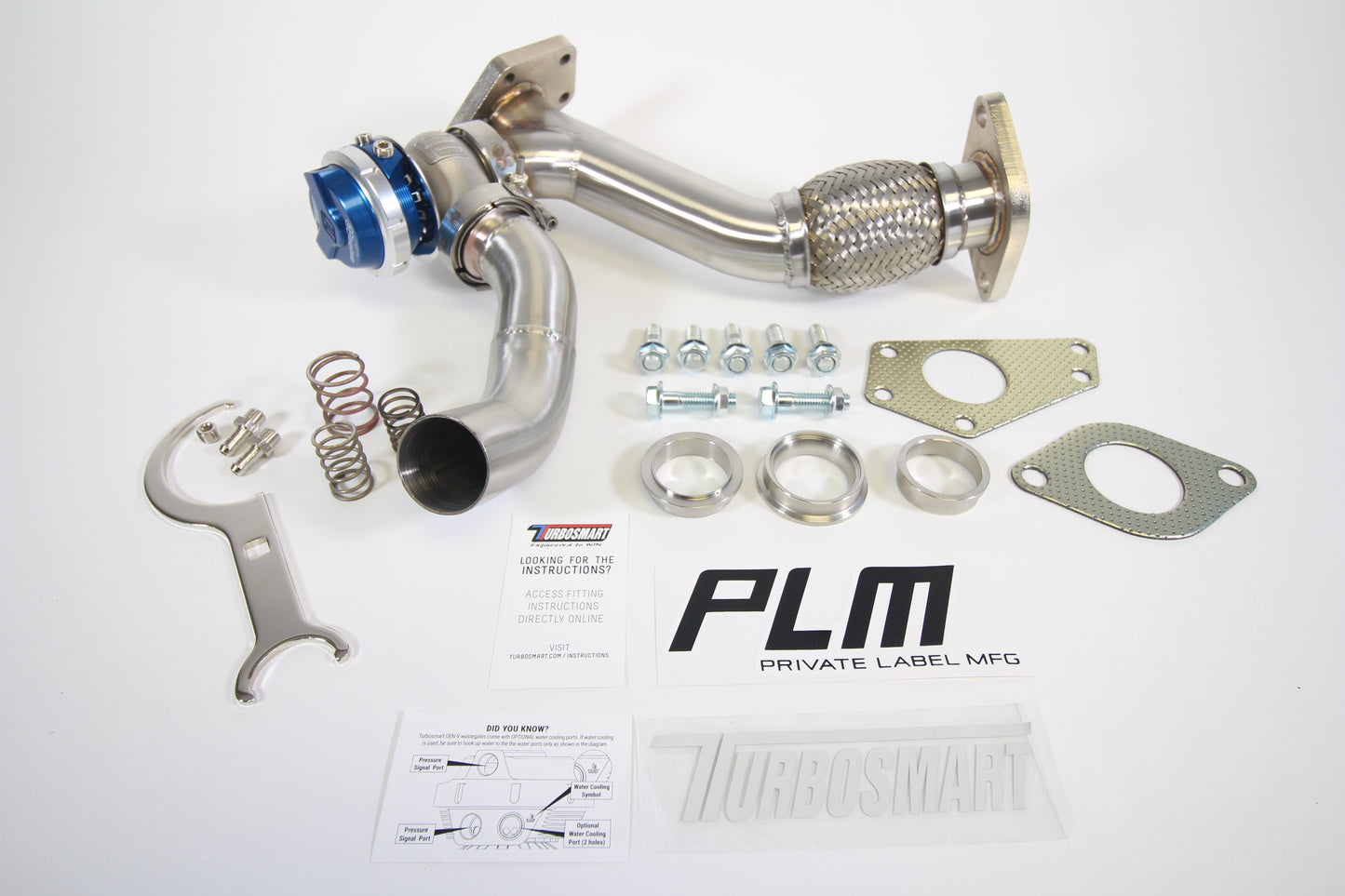 PLM Subaru EWG 44mm Up Pipe with Turbosmart WG45 Gen V Wastegate PrivateLabelMfg
