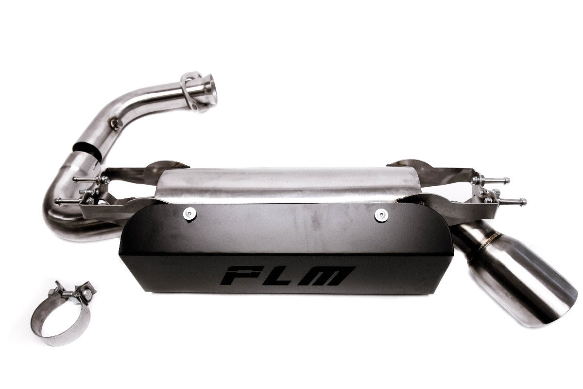 PLM Honda Talon Slip-On Exhaust With Heat Shield PrivateLabelMfg