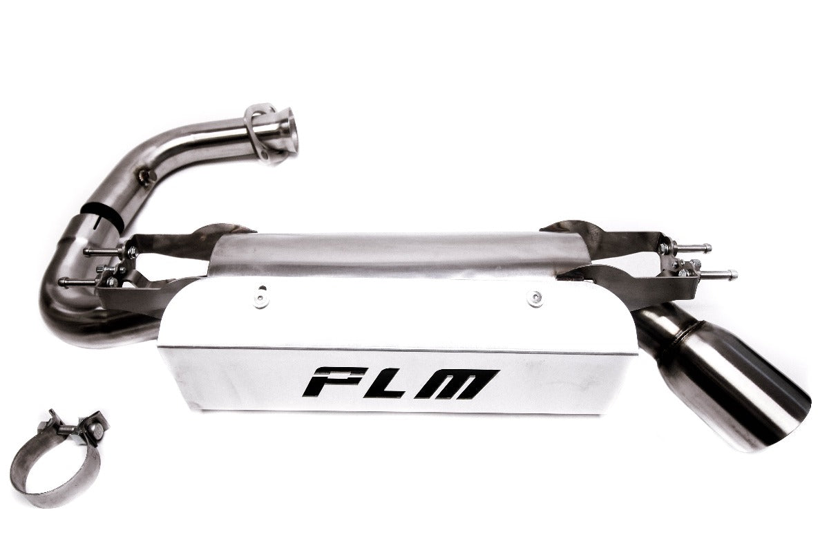 PLM Honda Talon Slip-On Exhaust With Heat Shield PrivateLabelMfg