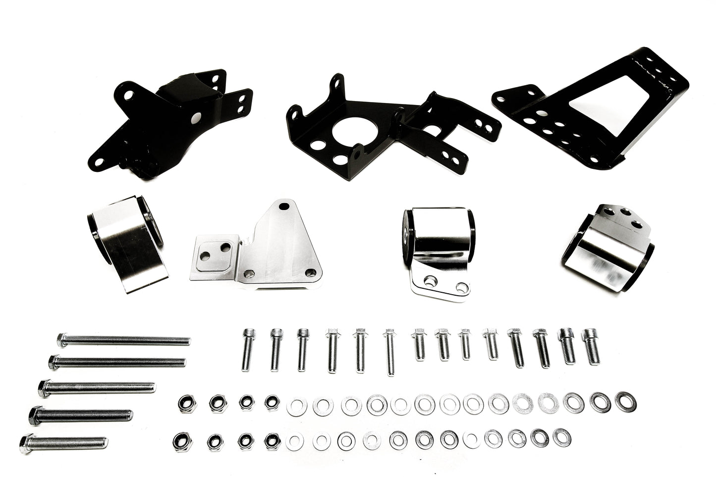 Precision Works Engine Mount Kit - K-Swap EG Civic DC2 Integra AWD K24 PrivateLabelMfg