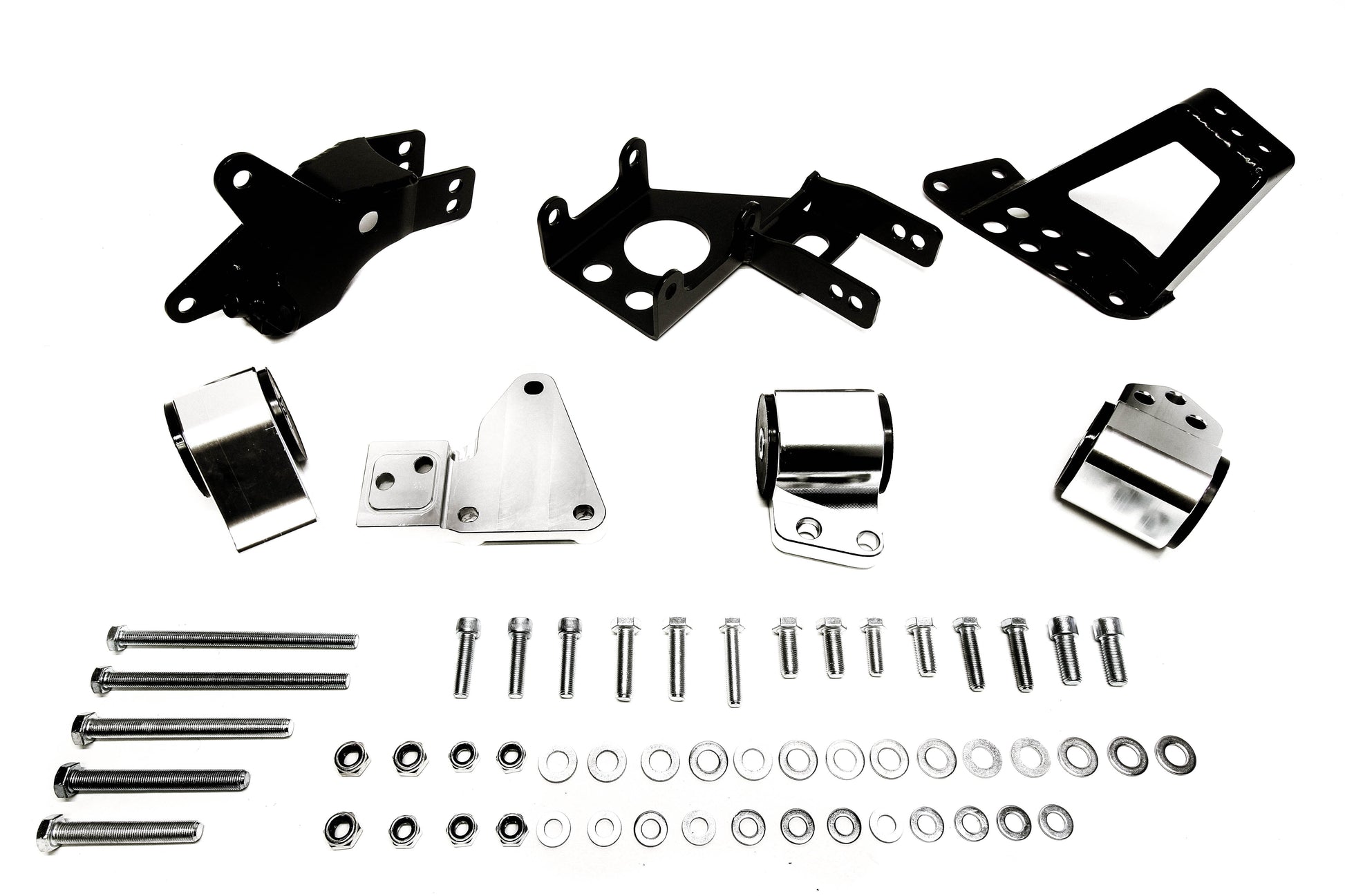 Precision Works Engine Mount Kit - K-Swap EG Civic DC2 Integra AWD K24 PrivateLabelMfg