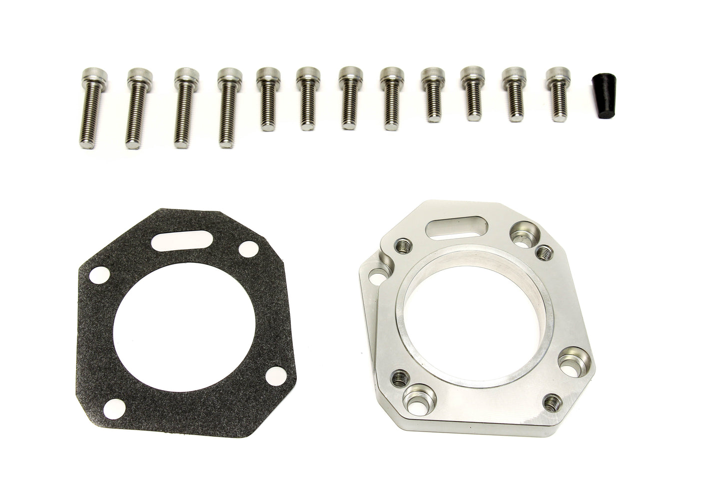 Precision Works RBC RRC Dual Throttle Body Adapter K20 K24 62 70mm PrivateLabelMfg