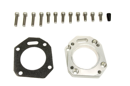 Precision Works RBC RRC Dual Throttle Body Adapter K20 K24 62 70mm PrivateLabelMfg