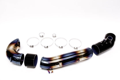 PLM Turbo Inlet Pipe Kit Stainless Burnt Blue - 2017+ FK8 Civic Type R PrivateLabelMfg