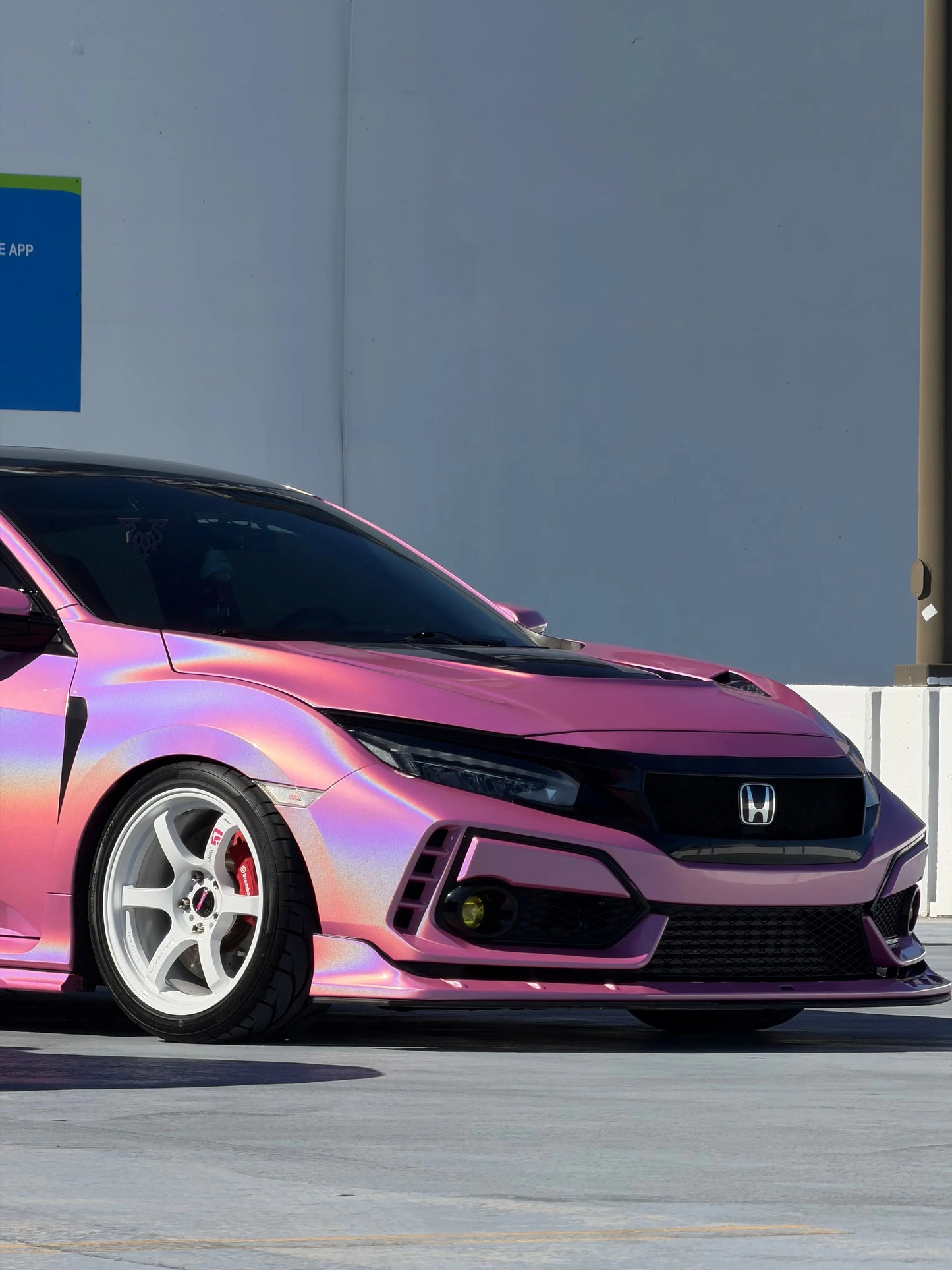 OLM Gamma Series RGB LED Headlights for 2016-2021 Honda Civic - OLME.19006.1