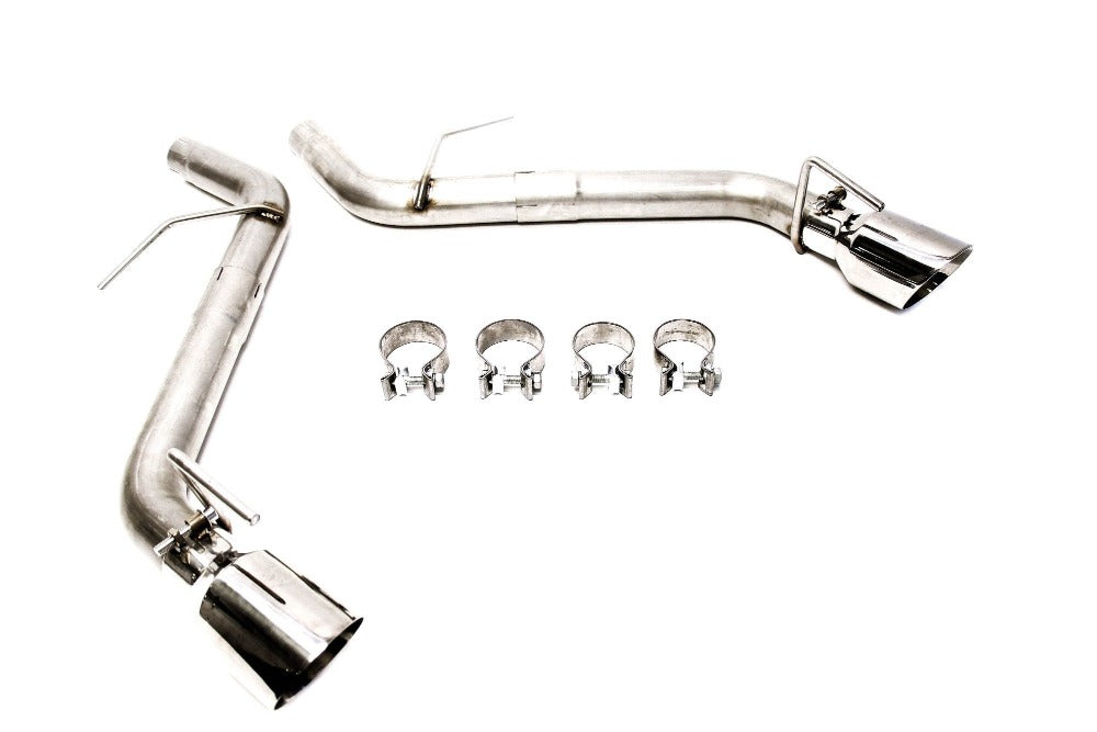 PLM Axle Back Exhaust 2016 - 2022 Chevy Camaro 2.0L 3.6 V6 4" Dual Tips PrivateLabelMfg