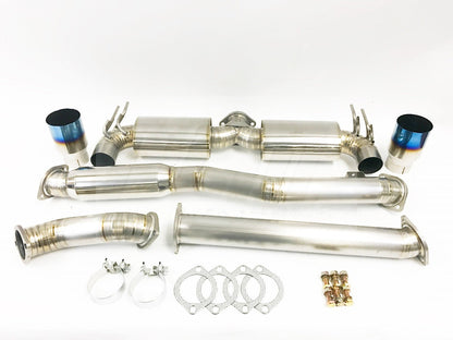 PLM Power Driven Titanium Exhaust - Evo X 08-15 V2 Mitsubishi Lancer Evolution X PrivateLabelMfg