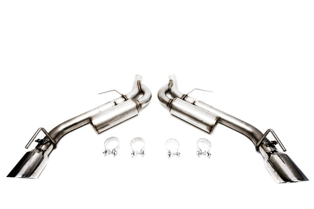 PLM Axle Back Exhaust 2016 - 2022 Chevy Camaro 2.0L 3.6 V6 4" Dual Tips PrivateLabelMfg