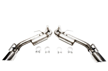 PLM Axle Back Exhaust 2016 - 2022 Chevy Camaro 2.0L 3.6 V6 4" Dual Tips PrivateLabelMfg