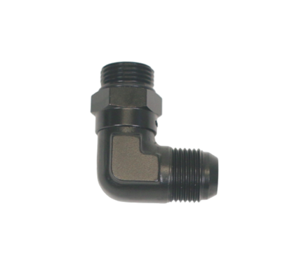 Precision Works 10AN Fitting -10AN to ORB O-Ring 90 Degree Swivel PrivateLabelMfg